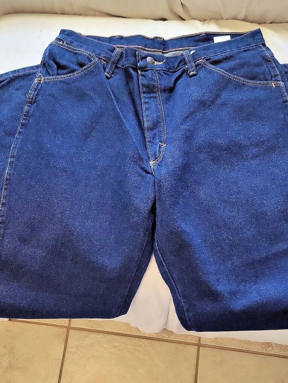 Red Kap Straight Leg Jeans Blue Waist 36 Like New